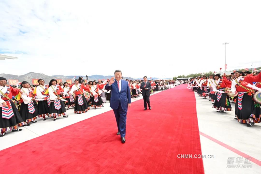 習近平離開西藏返回北京