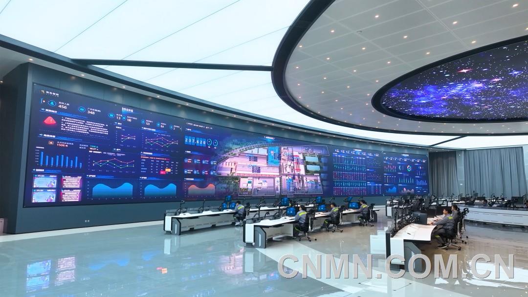 銅陵有色金新銅業分公司智慧控制大廳